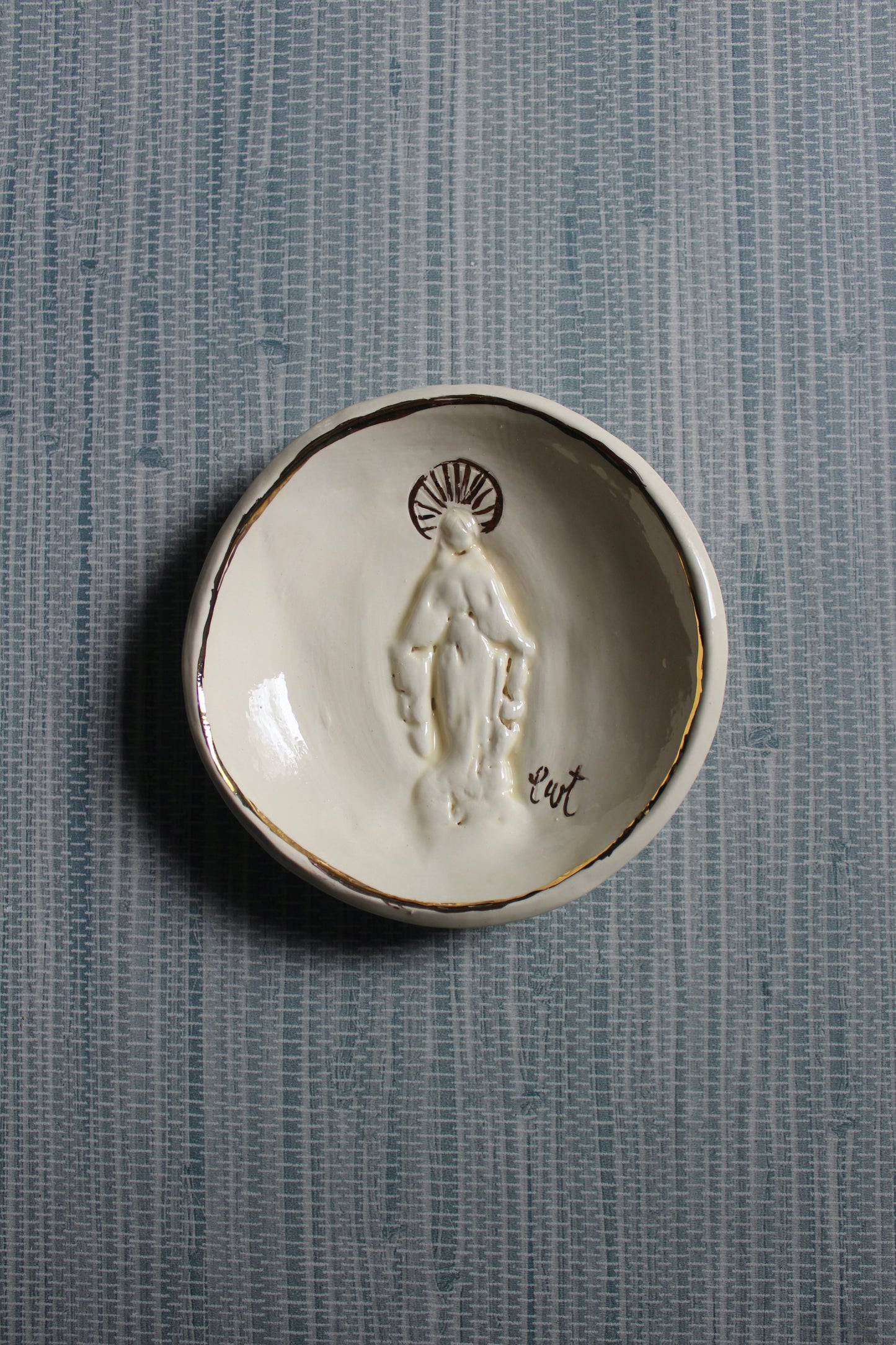 Blessing Bowl - Cream Mary