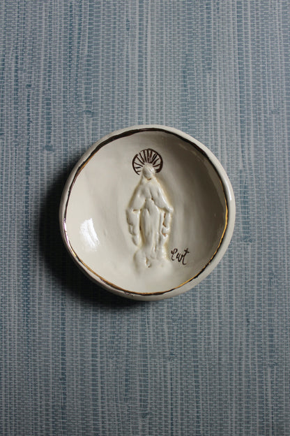 Blessing Bowl - Cream Mary