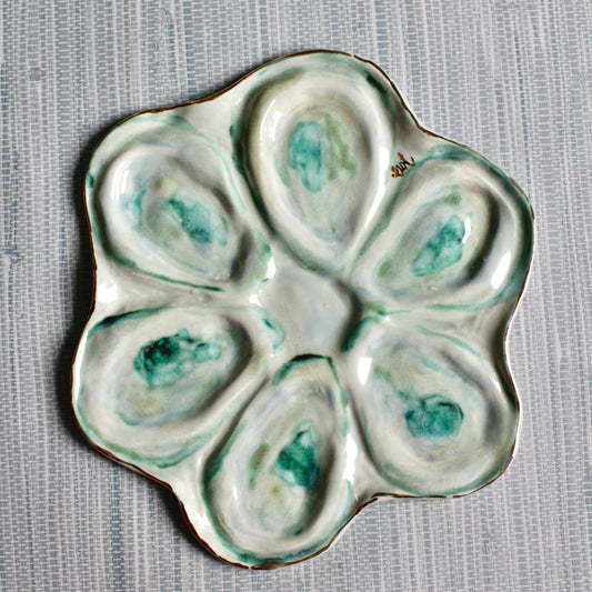 Blues Oyster Plate