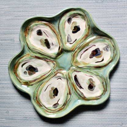 Sage Oyster Plate