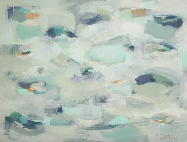30x40 Blues Abstract
