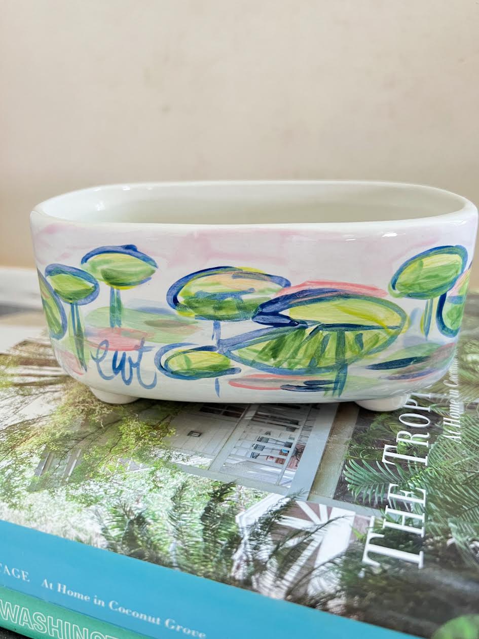 Mini Planter- Lily Pads
