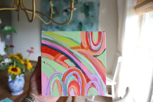 6x6 Rainbow Canvas