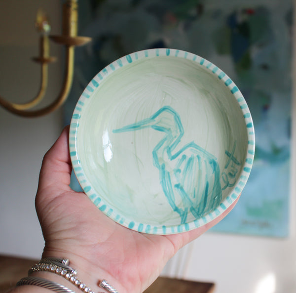 Egret Trinket Dishes