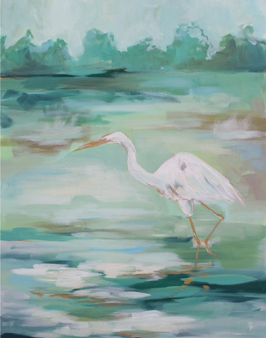 Egret No. 1 Print