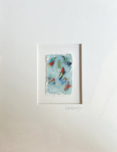 Matted Mini Paintings- Abstract 1