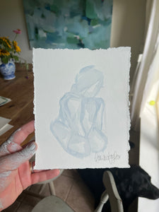 6.5 x 8 in Watercolor on Paper