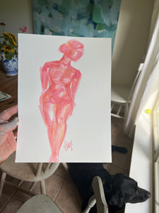 9x12 in Watercolor on Paper