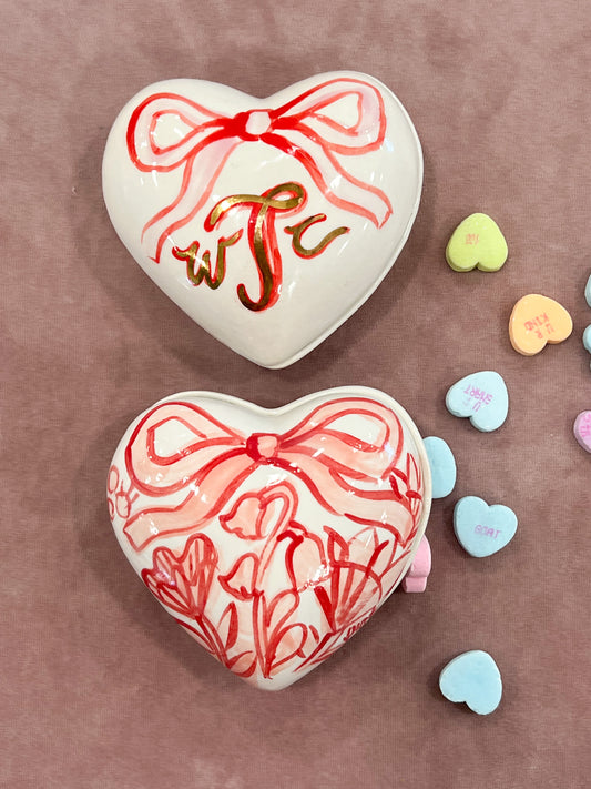 Floral Mini Heart Box - Valentine's 2024