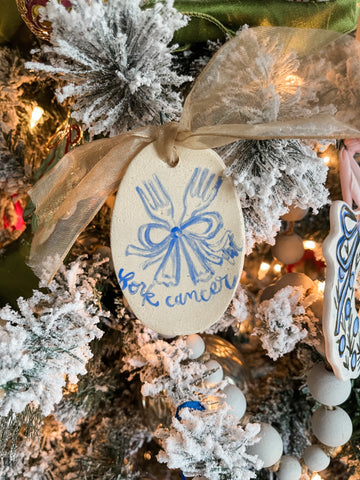 Ornament Benefiting Fork Cancer