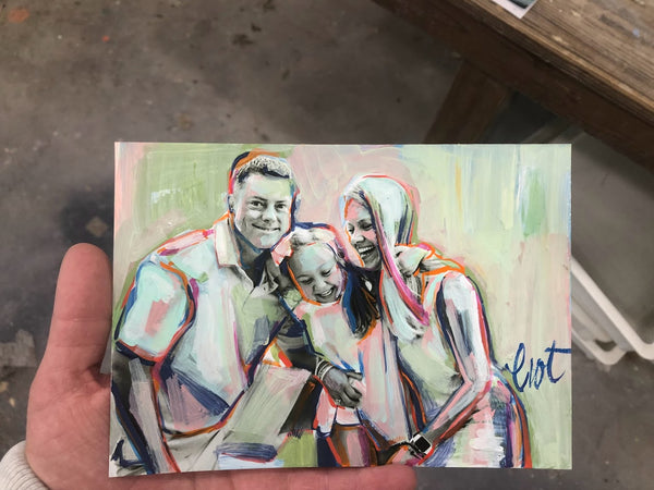 Paint Over Portrait