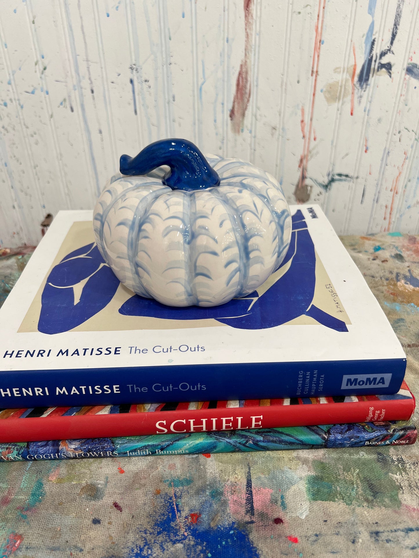 Medium Blue Pumpkin #21