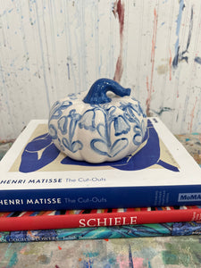 Medium Blue Pumpkin #18