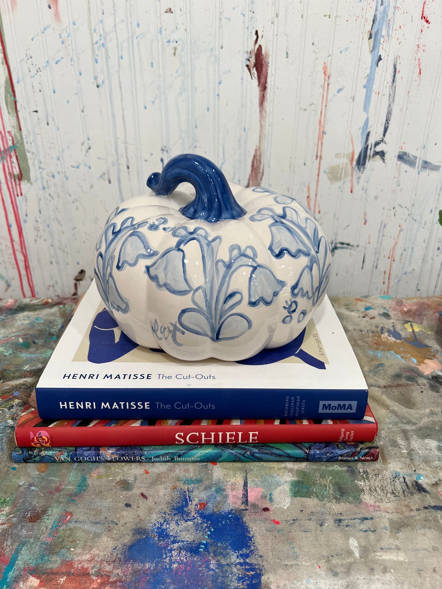 Large Blue Pumpkin #31