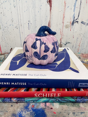 Small Purple and Blue Pumpkin  #3