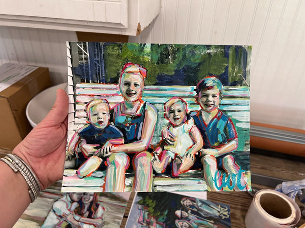 Paint Over Portrait