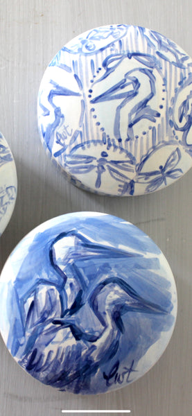 Egret Trinket Dishes