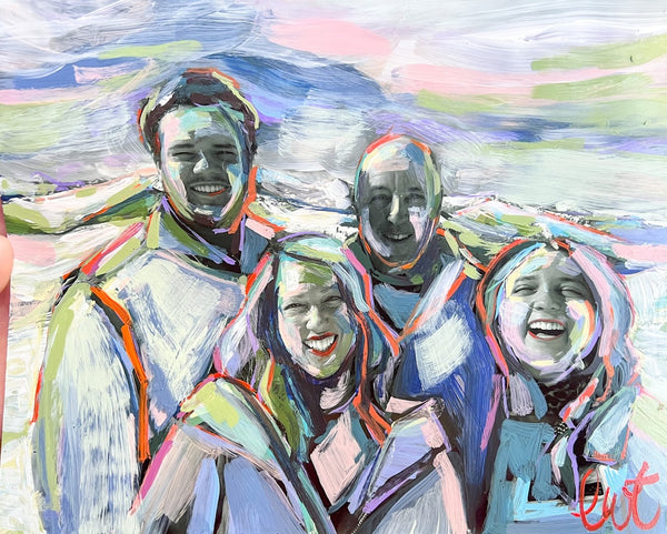 Paint Over Portrait